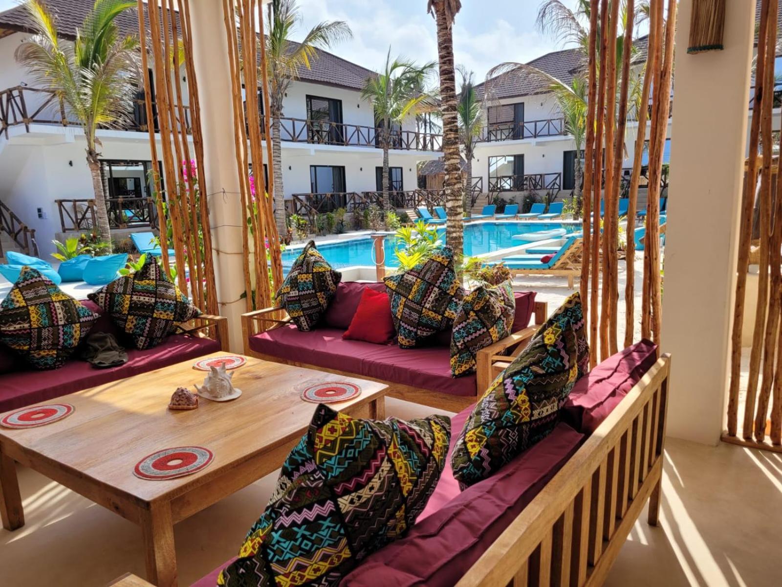 Sand Beach Boutique Hotel Bwejuu Buitenkant foto