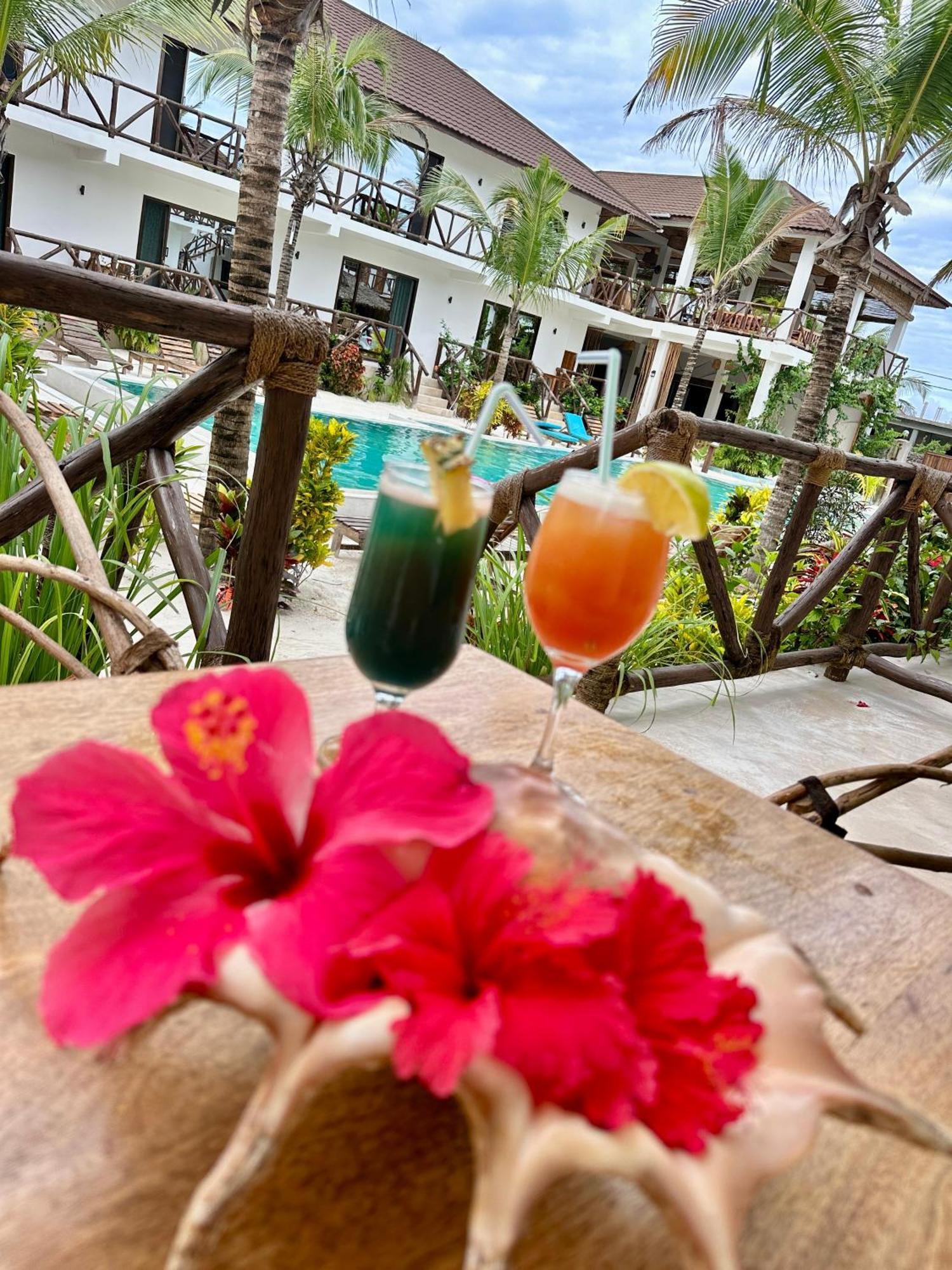 Sand Beach Boutique Hotel Bwejuu Buitenkant foto